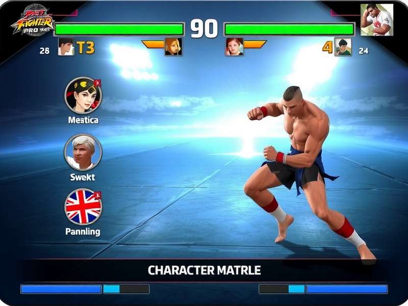 Spectral Pret Fighter Pro Character Selection